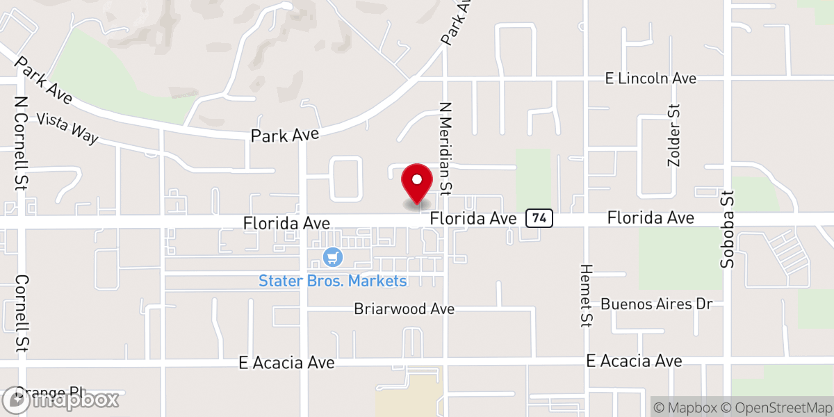 Map showing location of House of Grace Christian Fellowship