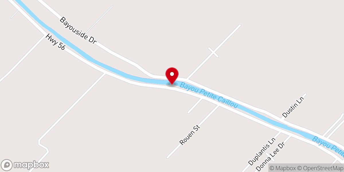 Map showing location of God's House Of Praise Foursquare Church