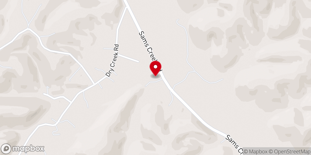 Map showing location of Penuel Ridge Retreat Center