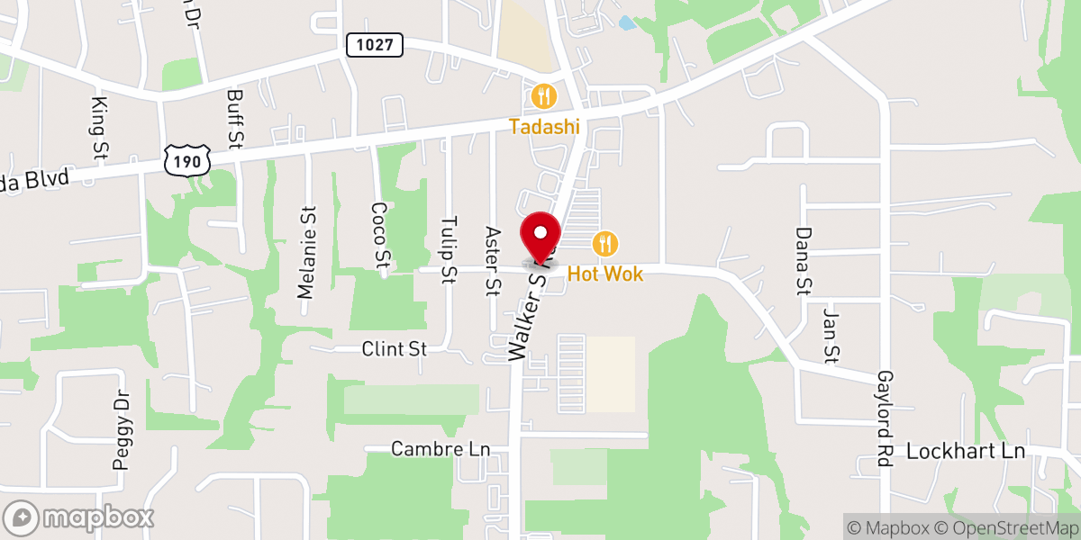 Map showing location of City of Walker