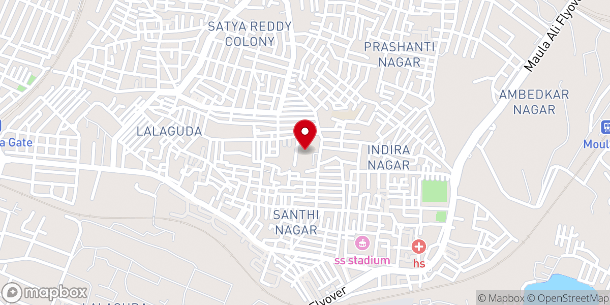 Map showing location of SFS Church