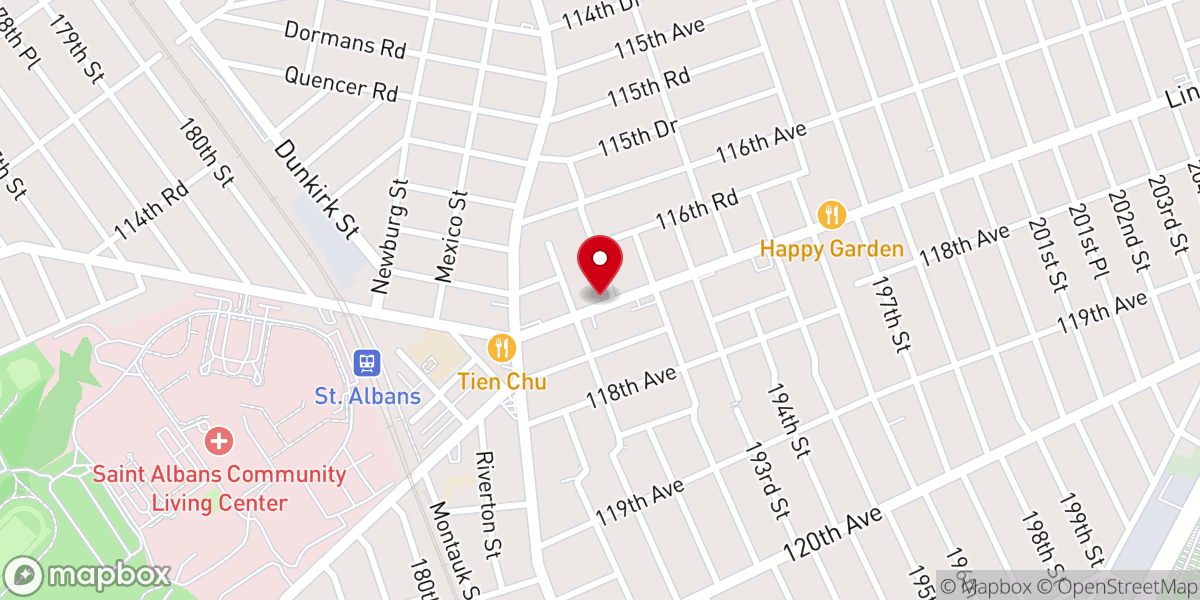 Map showing location of Holy Ground Tabernacle Uniting Families In God