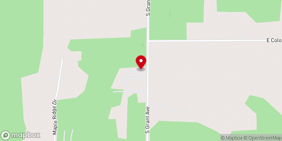 Map showing location of Clare Church of the Nazarene