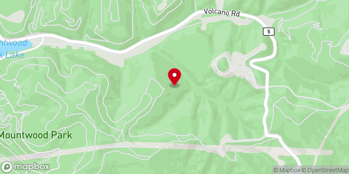 Map showing location of Mountwood Park