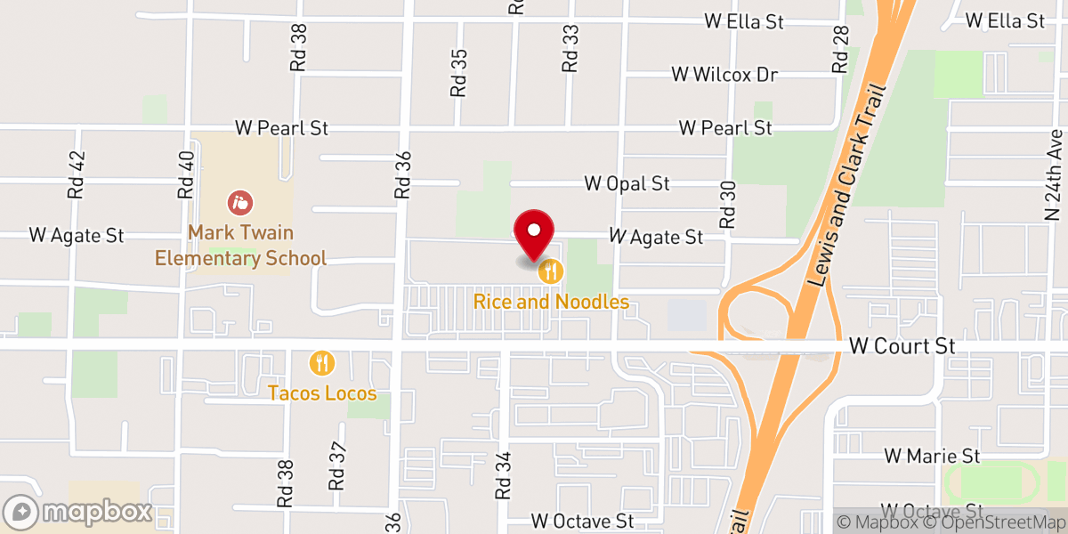 Map showing location of Cornerstone Church Tri-Cities