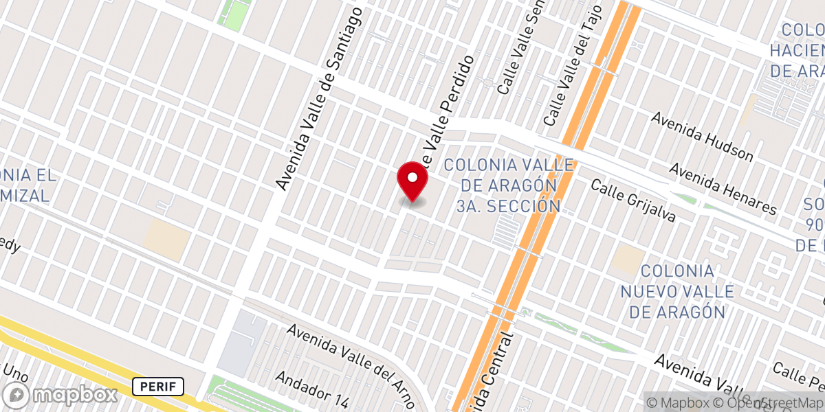 Map showing location of Parroquia del Espíritu Santo y Santa María de Guadalupe, Diócesis de Ecatepec, A. R.