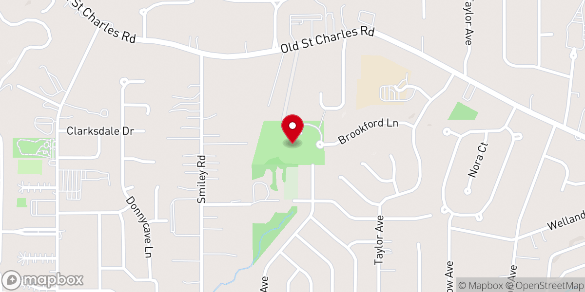Map showing location of Bridgeway Park