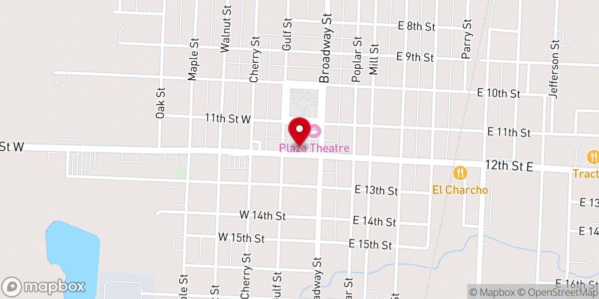 Map showing location of Lamar Family Ministries Center