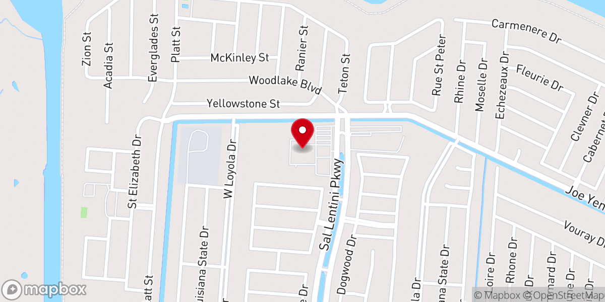 Map showing location of Divine Mercy Catholic Church