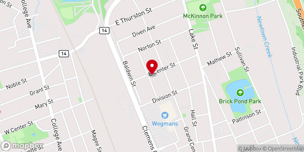 Map showing location of Elmira Friendship Seventh-day Adventist Church