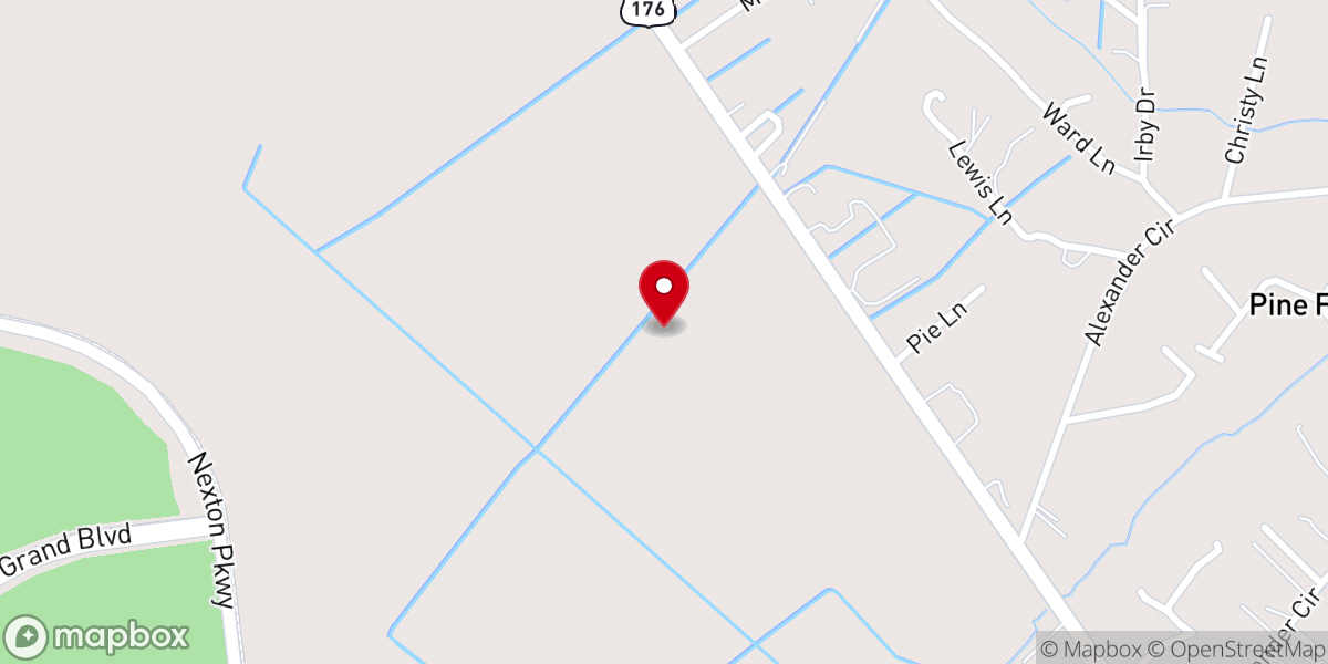 Map showing location of Abundantly Blessed Center for Spiritual Healing