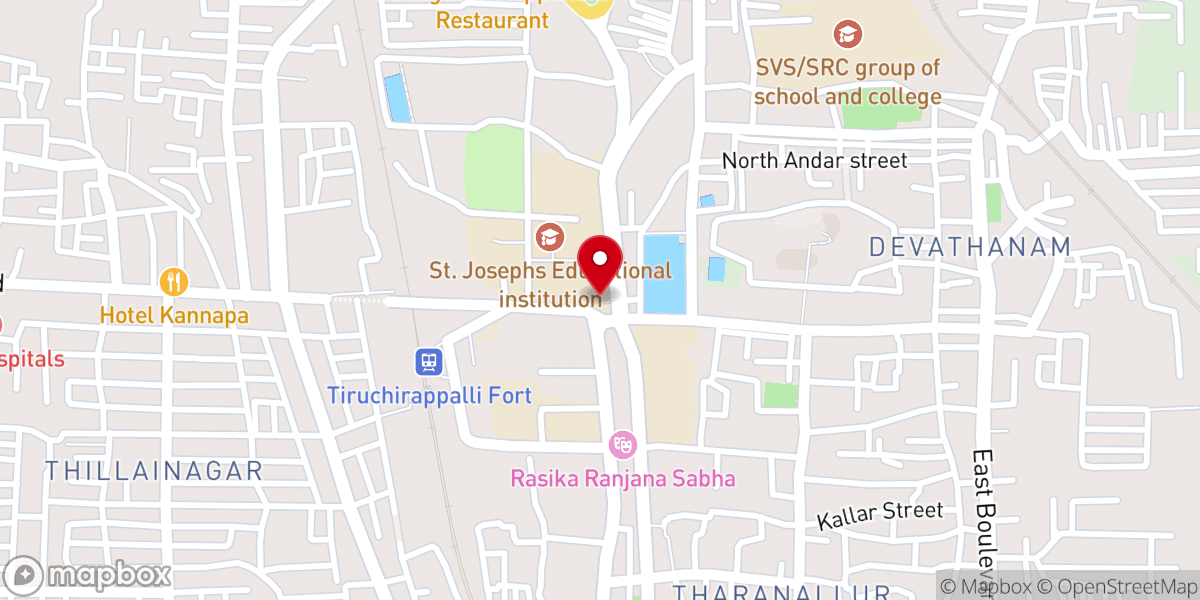 Map showing location of Our Lady of Lourdes Church