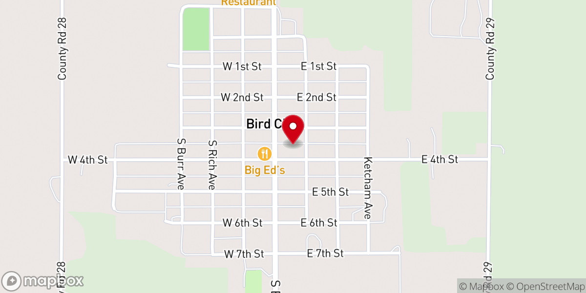 Map showing location of Immanuel United Methodist Church