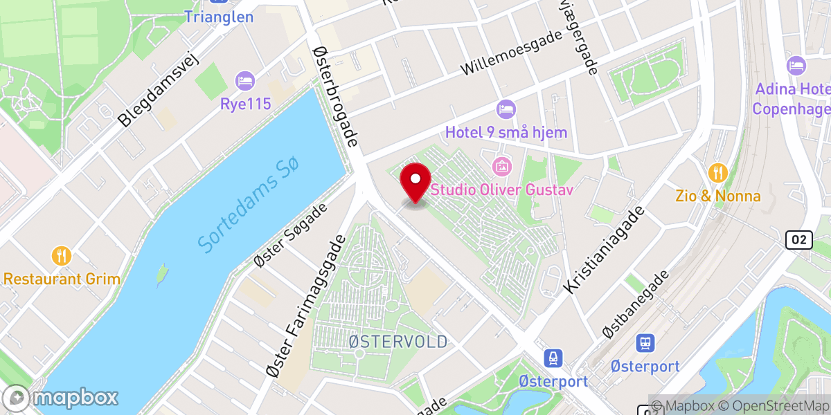 Map showing location of Unitarisk Kirkesamfund