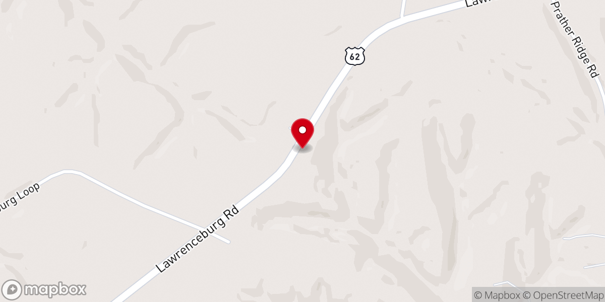 Map showing location of The Church of God, Chaplin, KY