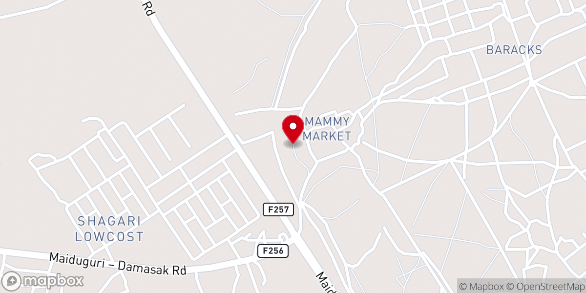 Map showing location of Redeemed Christian Church of God RCCG GOSHEN ZONAL HQ