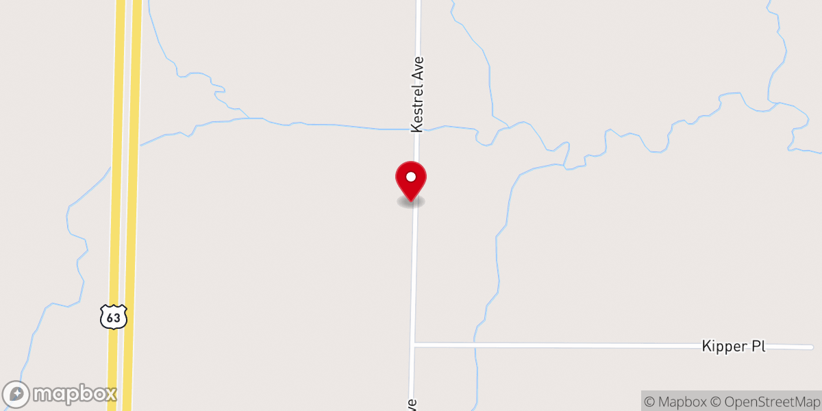 Map showing location of Chapel Hill Church