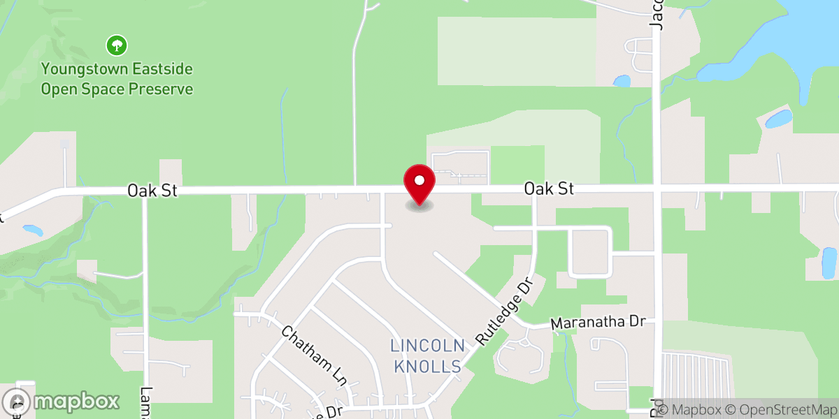 Map showing location of First Spanish Baptist Church