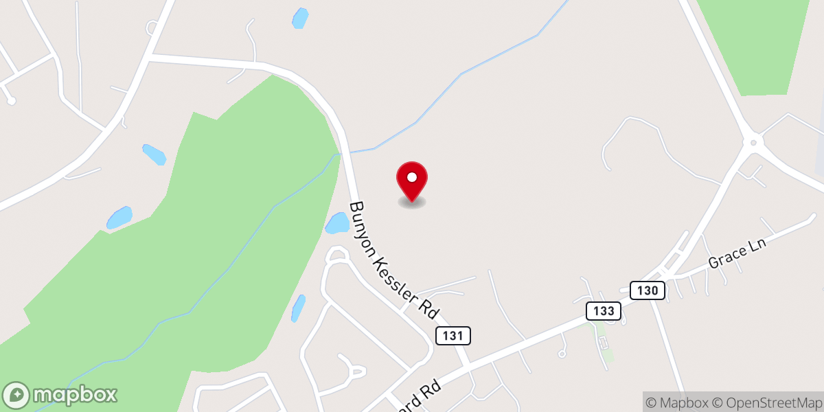 Map showing location of Rincon Global Methodist Church Pond
