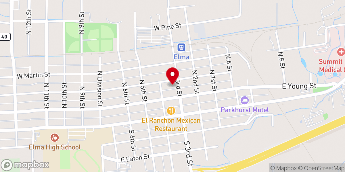Map showing location of Northwest Life Center