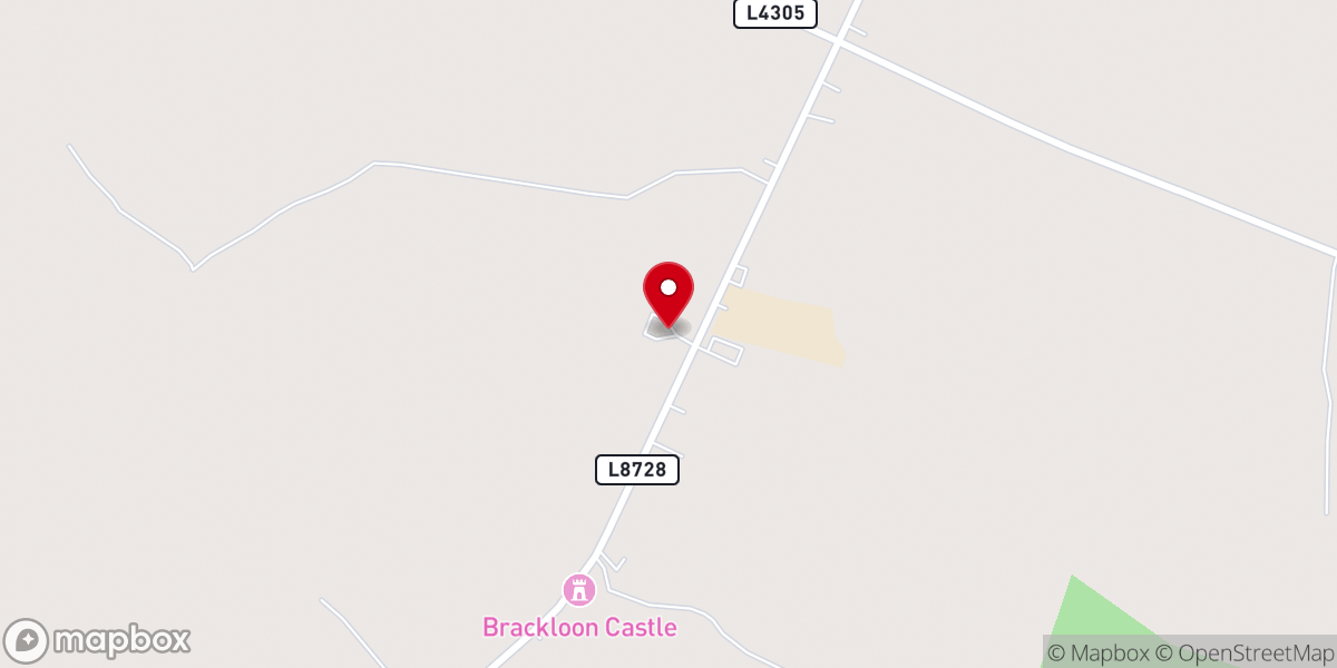 Map showing location of Church of Our Lady of Clonfert