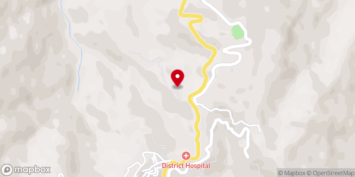 Map showing location of Serchhip Hmarveng Presbyterian Church