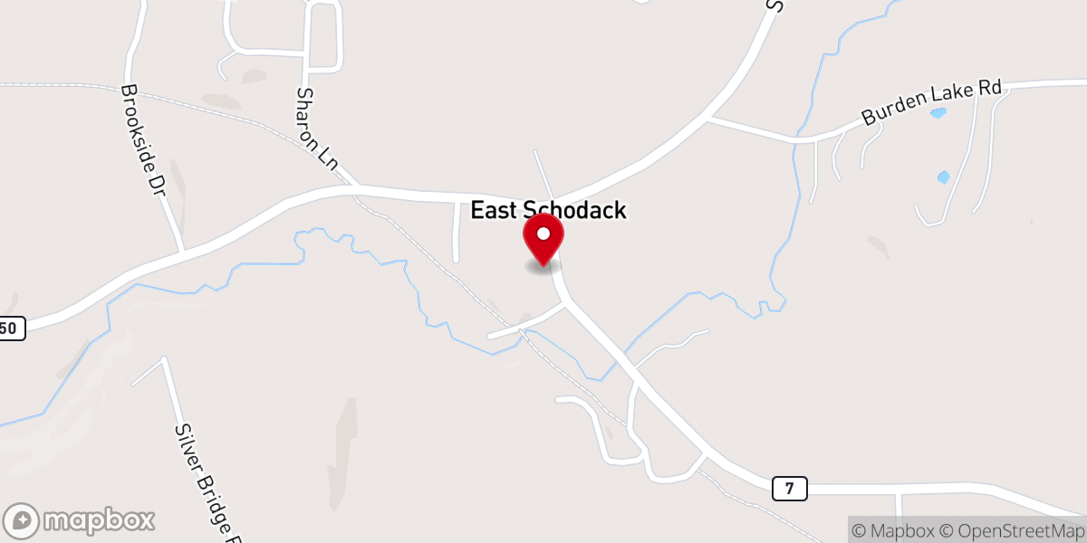 Map showing location of St Stephen's Lutheran Church