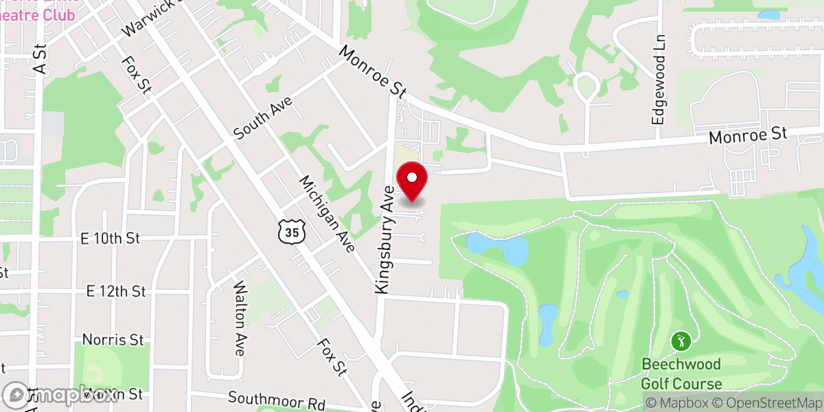 Map showing location of Gate Cty Church La Porte Inc