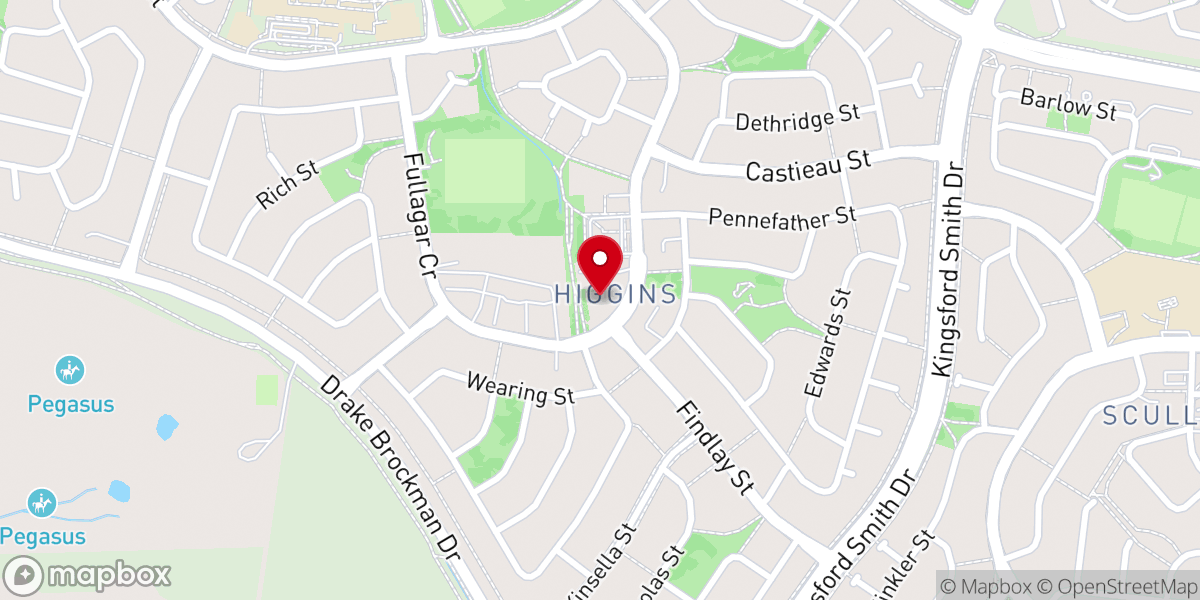 Map showing location of Emmanuel Independent Baptist Church