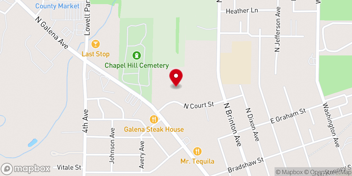 Map showing location of Faith Christian Preschool