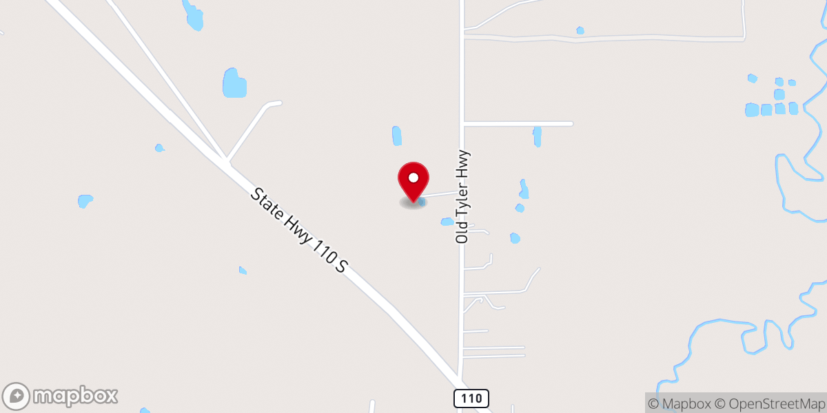 Map showing location of Rose of Sharon Ranch & Events