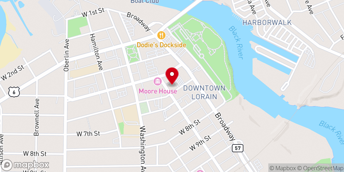 Map showing location of Greater Victory Christian Ministries