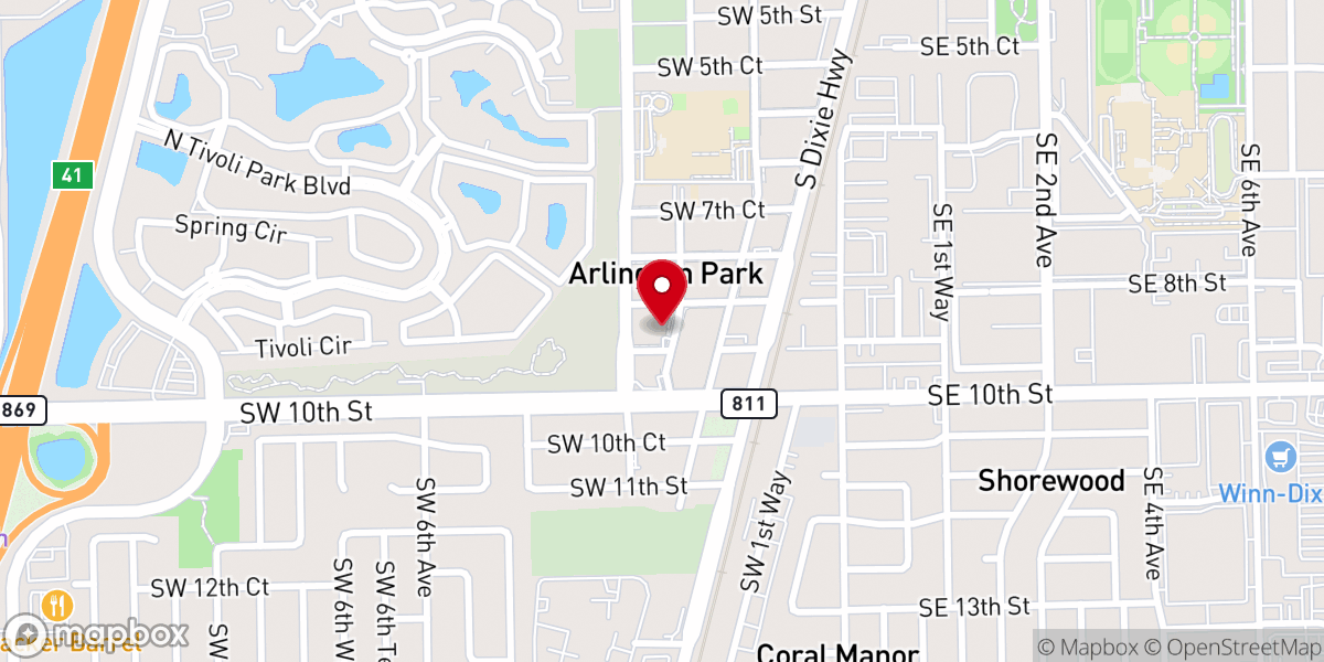 Map showing location of Bibleway Temple Ministries