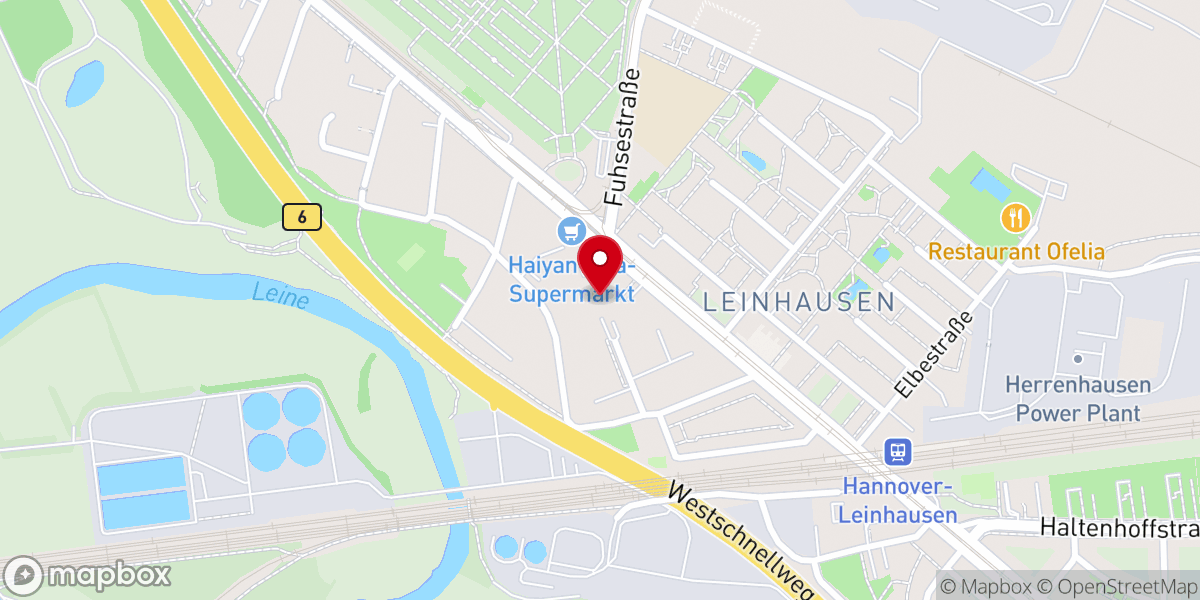 Map showing location of Kath. Kirche St. Adalbert