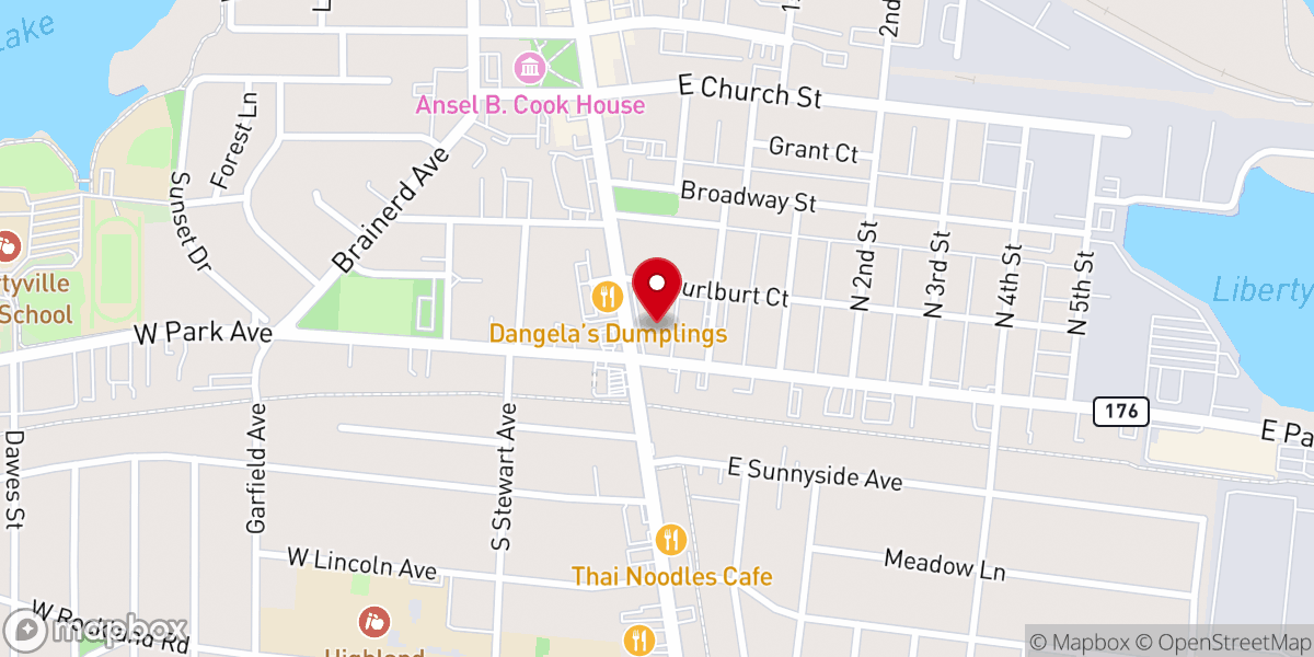 Map showing location of St Joseph Catholic Church, Formation Center