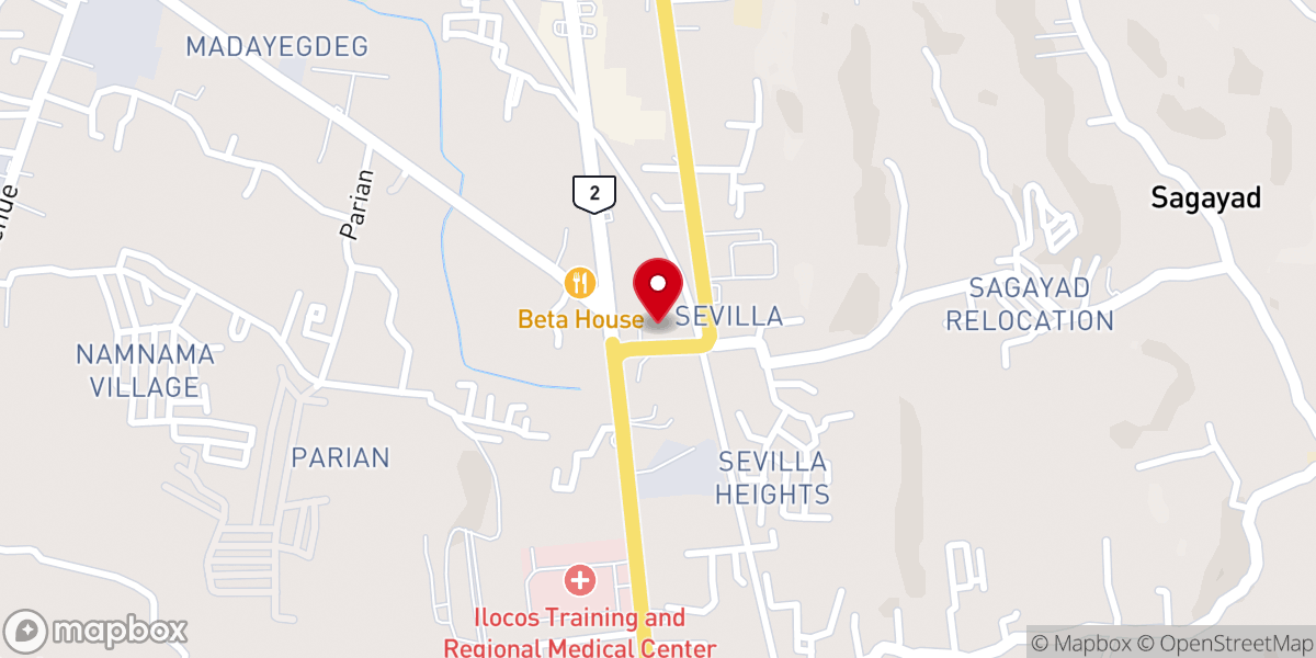 Map showing location of The Church of Jesus Christ of Latter-day Saints