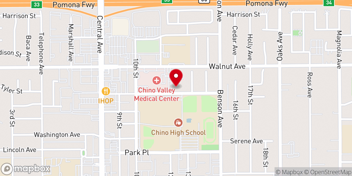 Map showing location of Immanuel Lutheran Church