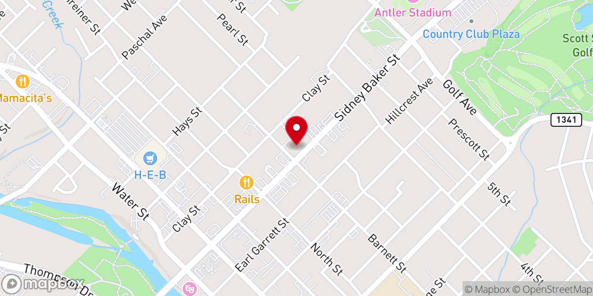 Map showing location of Zion Lutheran Church