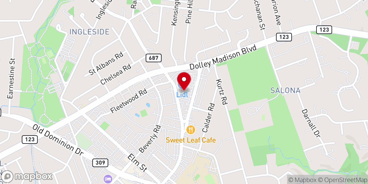 Map showing location of Matchbox