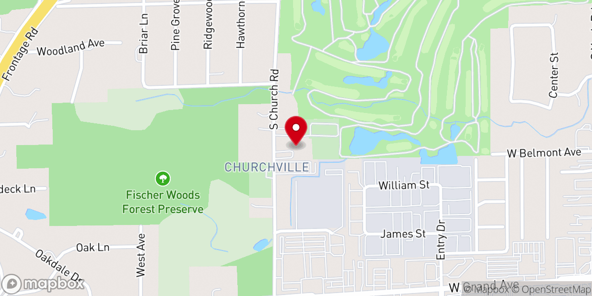 Map showing location of Zion Concord Lutheran School