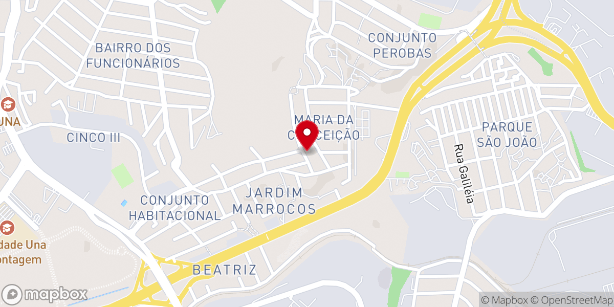 Map showing location of Comunidade Imaculada Conceição - Paróquia São Norberto e Santa Edwiges