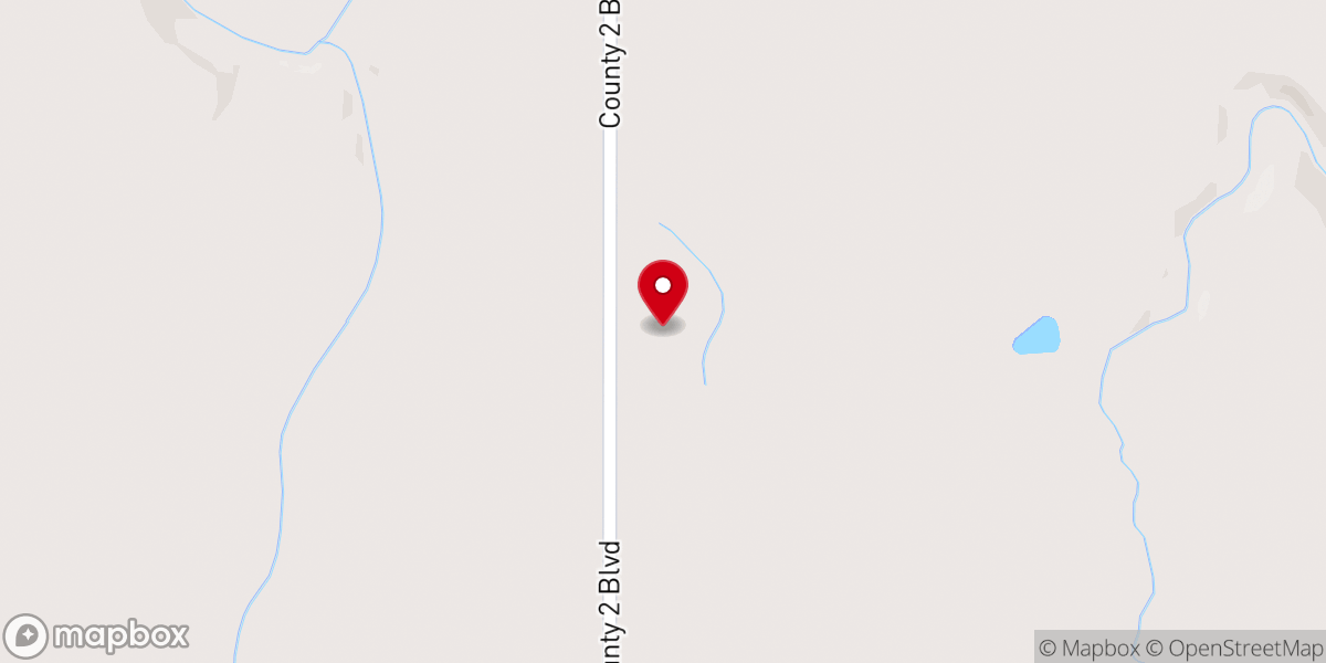Map showing location of Rolling Meadows Mennonite Church