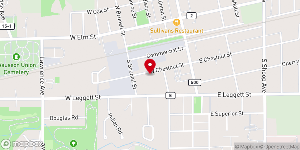 Map showing location of Church of the Master