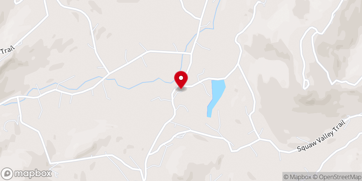 Map showing location of Davis Mountain Baptist Church