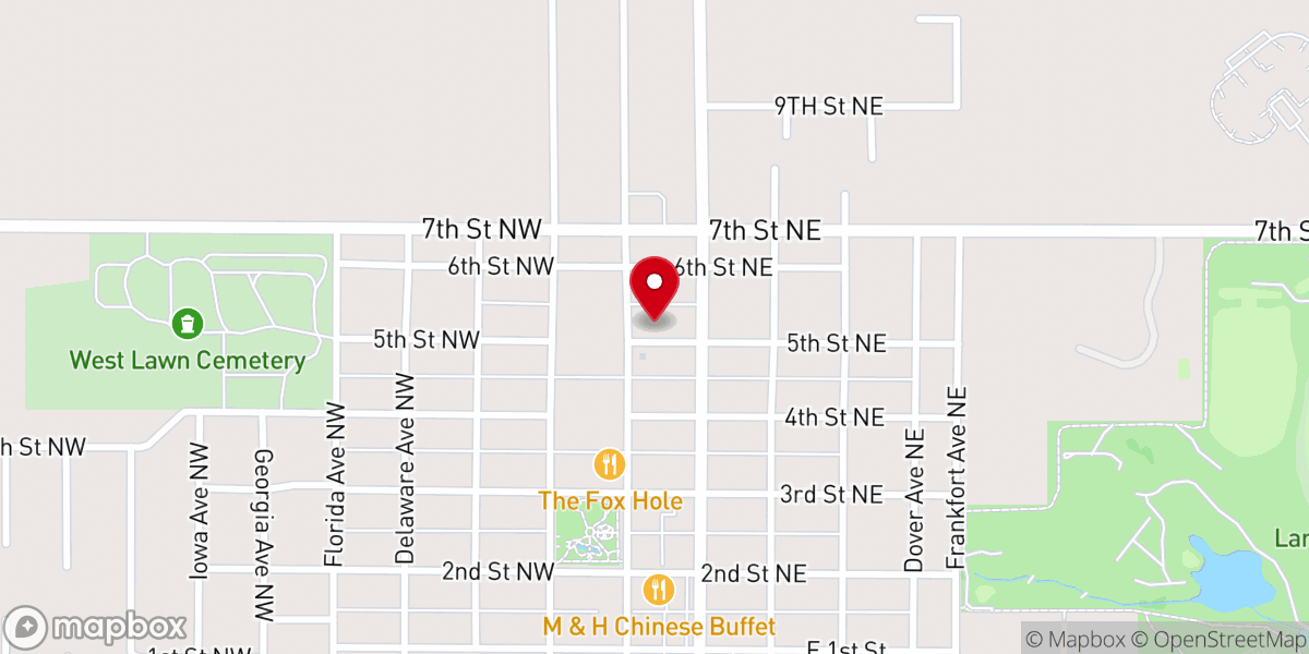 Map showing location of Vander Weide Stanley