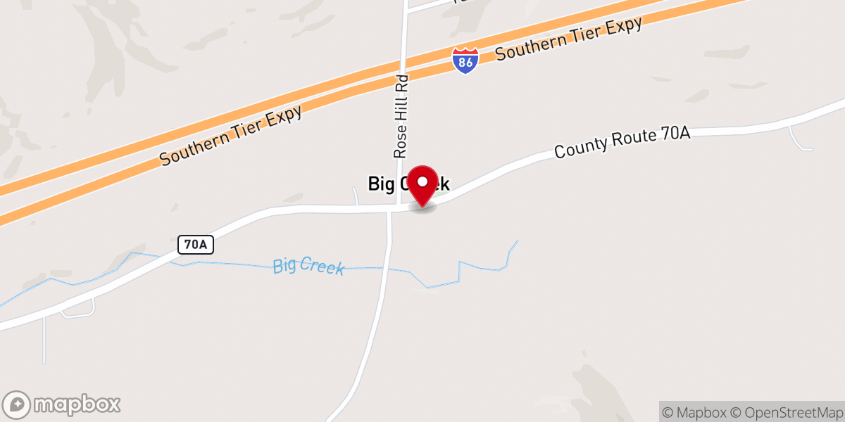 Map showing location of Sovereign Grace Baptist Church