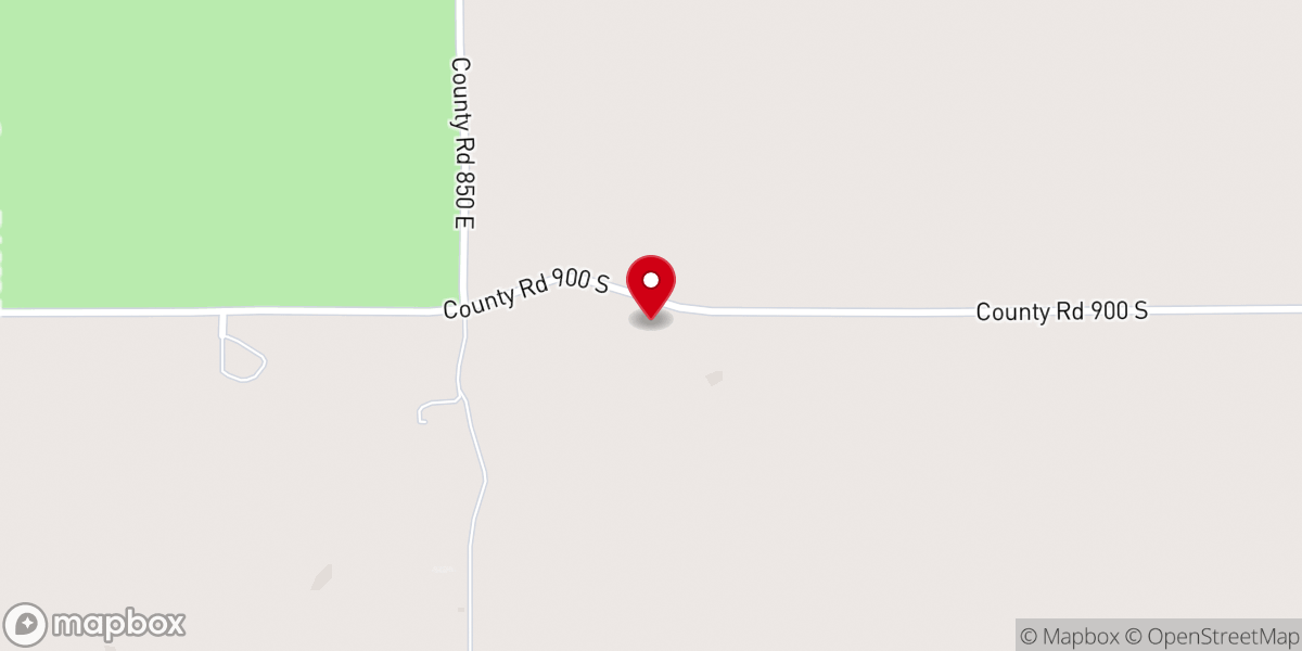 Map showing location of Mount Zion Church
