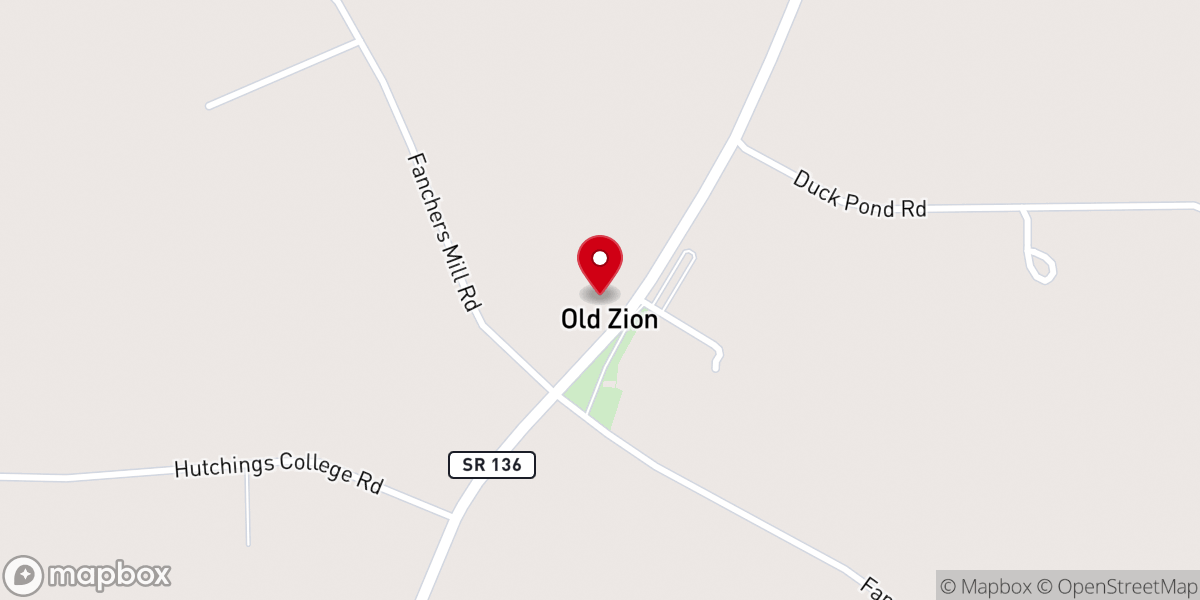 Map showing location of Lighthouse Church