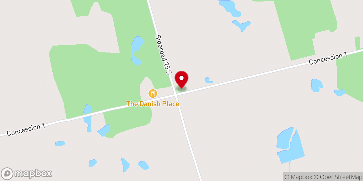 Map showing location of Knox Presbyterian Church-Crieff