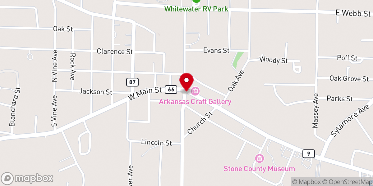 Map showing location of St Dunstan's Episcopal Church